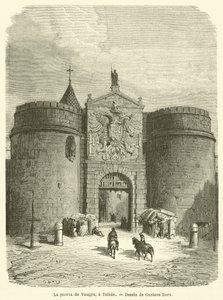 The Gate of Visagra, Toledo by Gustave after Dore