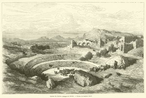 Ruins of the Ancient Theatre of Merida by Gustave after Dore