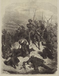 Sardinian Riflemen by Gustave after Dore