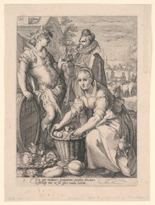 Four Seasons (Autumn) by after Hendrik Goltzius