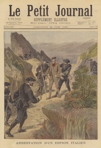 Arrest of an Italian Spy by after Henri Meyer
