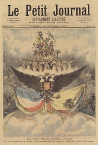 Celebrations Commemorating the Franco-Russian Alliance in Paris by after Henri Meyer