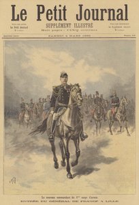 General de France, New Commander of the 1st Corps of the French Army, Entering Lille by after Henri Meyer