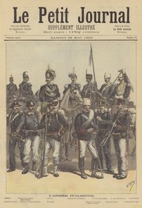 Soldiers of the Italian Army by after Henri Meyer
