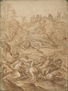 The Brazen Serpent by after Jacopo Tintoretto