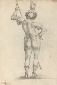 Standing Figure by after Jacques Bellange
