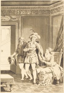 Joconde: The Departure by after Jean Jacques François Le Barbier I