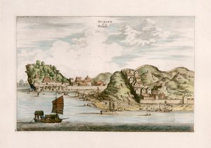 Hukoen by after Johannes Nieuhof