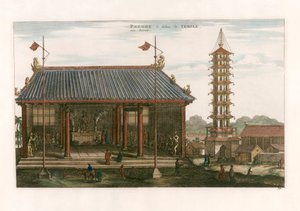 Interior of a Pagoda
