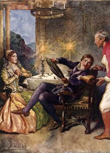 Katharina and Petruchio by after John Henry Frederick Bacon