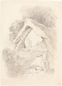 Cottage at Diss by after John Sell Cotman British 19th Century