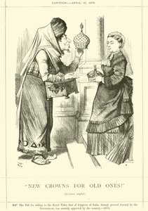 New Crowns for Old Ones! by after John Tenniel