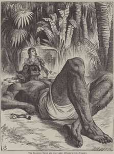 The Sleeping Genie and the Lady