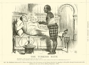 The Turkish Bath by after John Tenniel