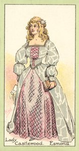 Lady Castlewood, Esmond by after Joseph Clayton Clarke