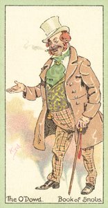 The ODowd, Book of Snobs by after Joseph Clayton Clarke