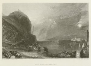 The Drachenfells by after Joseph Mallord William Turner
