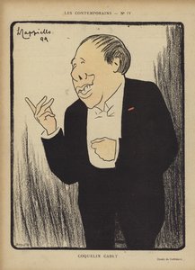 Coquelin Cadet, Illustration for Le Rire