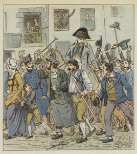 Upon His Return from Elba, the Emperor Was Received in the Faubourg Saint-Antoine with Unparalleled Enthusiasm by after Louis Charles Bombled