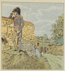 Aide-de-camp of a Division General by after Louis Charles Bombled