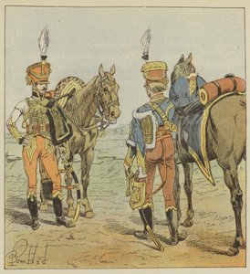 Aides-de-camp, of the Major General, of the Marshal by after Louis Charles Bombled