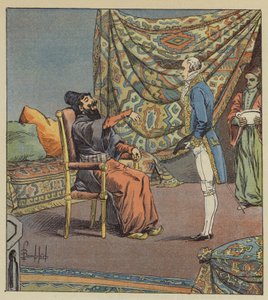 Asker-Khan, ambassador of Persia, takes Marbois, president of the Court of Accounts, for the doctor by after Louis Charles Bombled