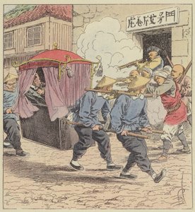 Assassination of Baron Ketteler, German Ambassador in Beijing by after Louis Charles Bombled