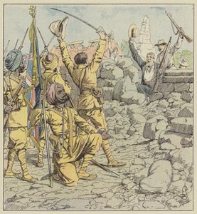 Liberation of the Legations, Entry of the Sikhs by after Louis Charles Bombled