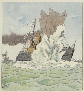 Explosion of the Petropavlosk
