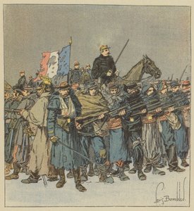 They Saved the Honor! by after Louis Charles Bombled