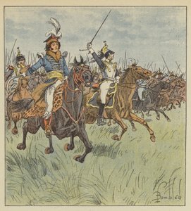 Never, at the head of a cavalry, was there someone as brilliant, brave, and determined by after Louis Charles Bombled