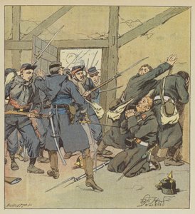 The Attack on Villejouan by Commander Fouilhade