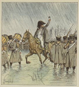 The flood surprised the troops in full operation by after Louis Charles Bombled