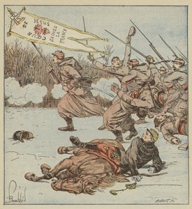 The Pontifical Zouaves Attack Loigny