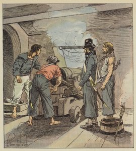 Sailors 1805-1815 by after Louis Charles Bombled