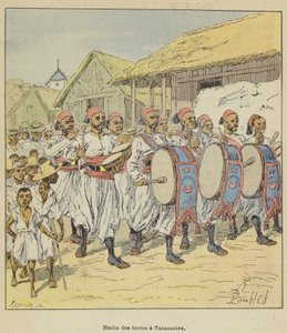 Nouba of the Turcos in Tananarive