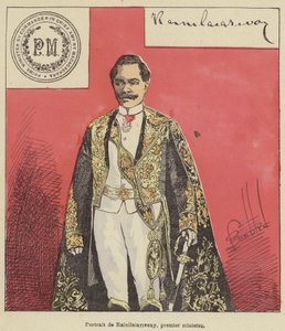 Portrait of Rainilaiarivony, Prime Minister