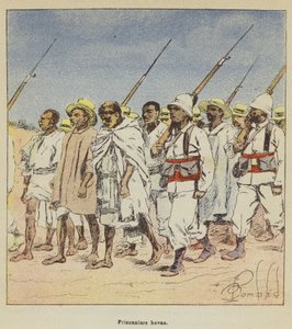 Hova Prisoners by after Louis Charles Bombled