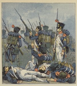 Wagram was cited to him as a bloody battle by after Louis Charles Bombled