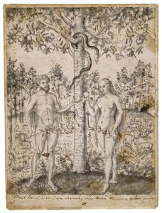 The Fall of Man by after Lucas Cranach the Younger