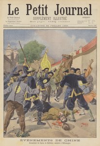 The Boxer Rebellion: the murder of the German envoy to Beijing