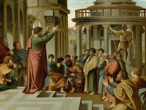 Paul Preaches in Athens