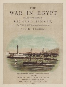 Title-page Illustration for The War in Egypt