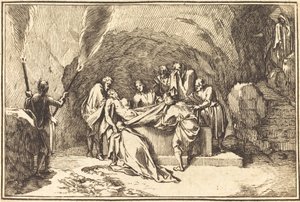 The Entombment by after Sébastien Le Clerc I