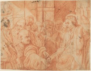 Tribute Money by after Sir Peter Paul Rubens