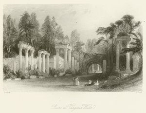 Ruins at Virginia Water by after Thomas Allom