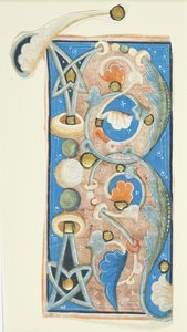 Ornamented Initial R by after Ubekendt