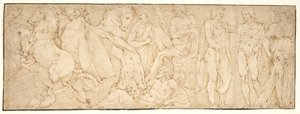 The Fall of Phaeton. After an Antique Sarcophagus