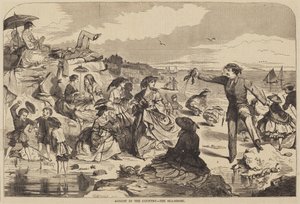 August in the Country - The Sea Shore by after Winslow Homer