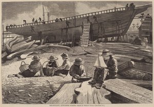 Ship-Building, Gloucester Harbor